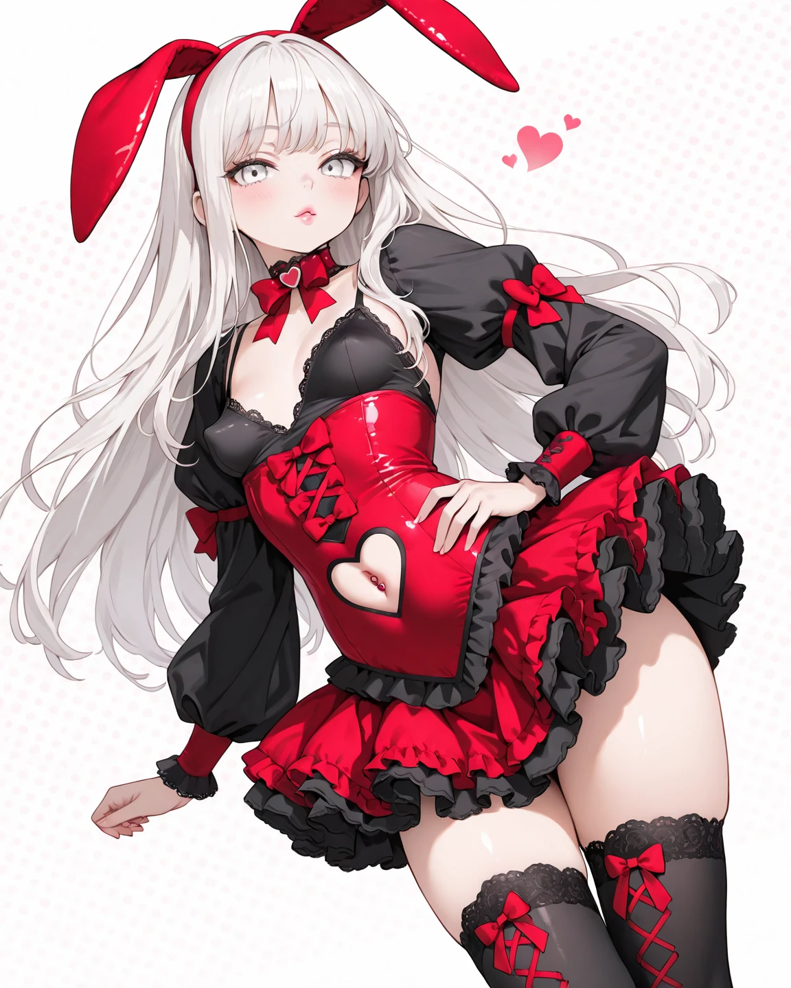ハートコルセットバニー
