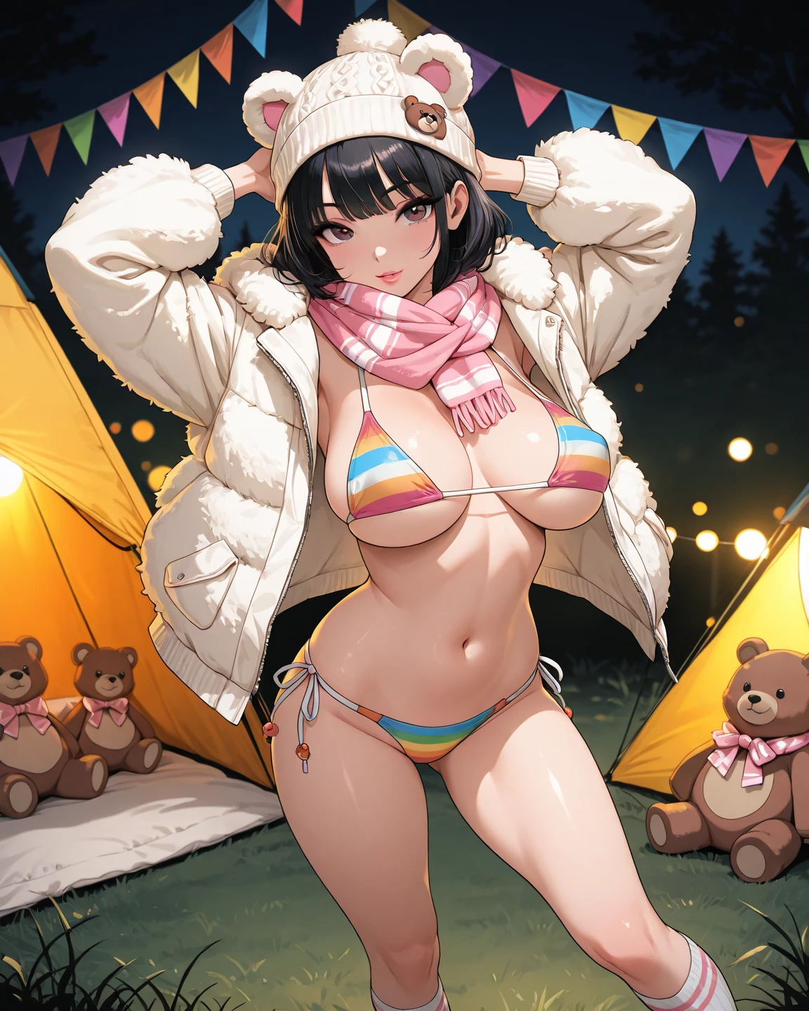 くまみみキャンプガール