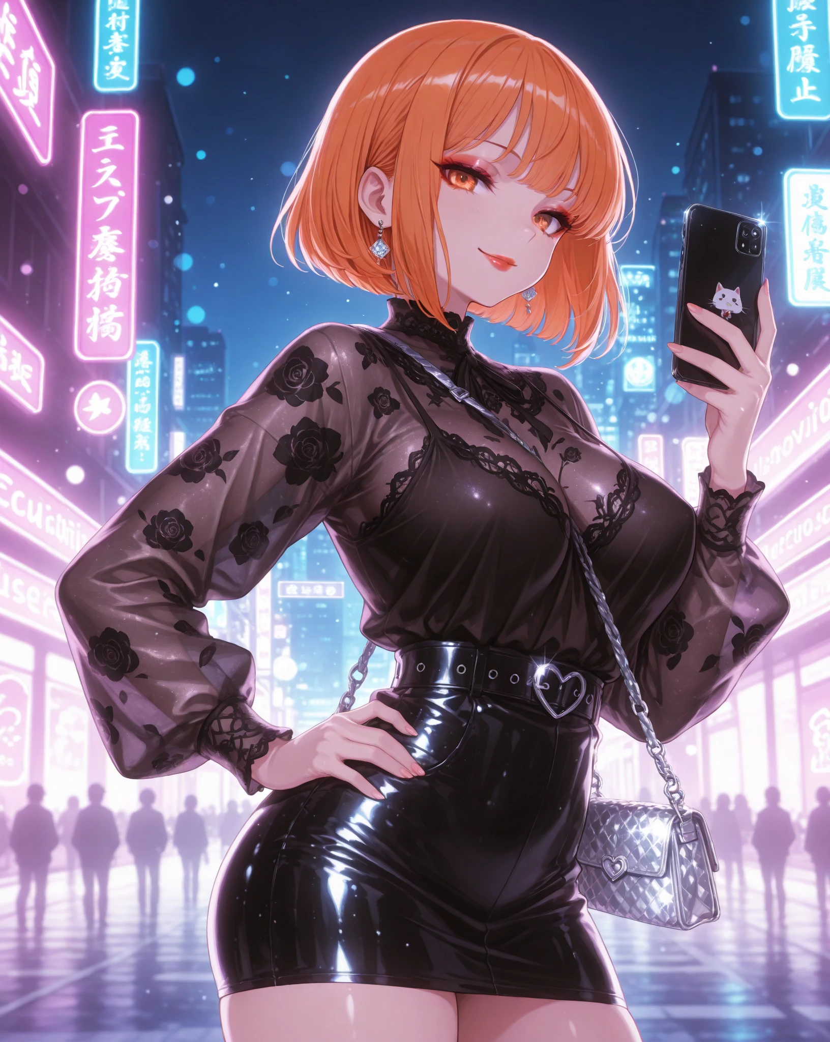 ネオン街のエッチなおねえさん